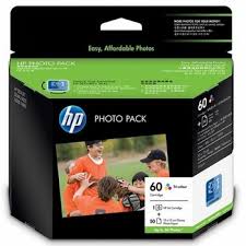 HP 60 Photo Value Pack, 50sht CG848AA 618EL